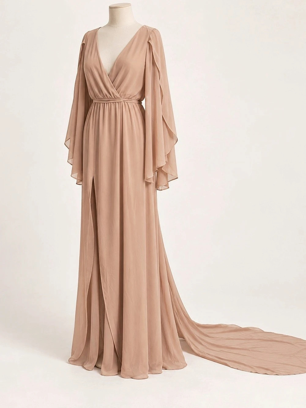 Joyfolie Nerina Dress in Desert Shell Maxi Pink Large NWT